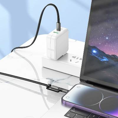 Hoco X125 USB C to USB C 3A 60W 1m černý