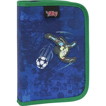 Eurocom Несесер Sky, 1 цип, 1 пр, 20, 5x14, 5x4cm, ВАР (29078-А-FOOTBALL)