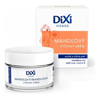 Dixi Visage výživný mandľový krém 50 g