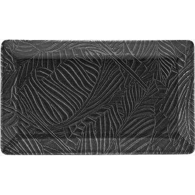 Saturnia Правоъгълна чиния SATURNIA Breath, 29x17, 5 см, черна (24524/ZBRE02)