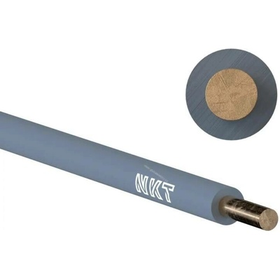 NKT CY H07V-U 1,5 šedý 1 m