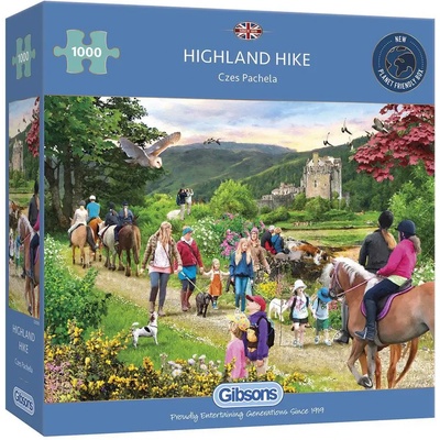 Gibsons - Puzzle Highland Hike - 1 000 piese