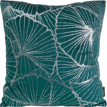 Takoy Zamatová BLINK 39 s potlačou strieborných listov ginka-HF-395901 45 x 45 cm