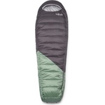 Rab Дамски синтетичен спален чувал Rab Women's Radeon -6C / 20F Synthetic sleeping bag - Dark Fig Green / Graphene - размер Long (514-1628-0112) Спален чувал