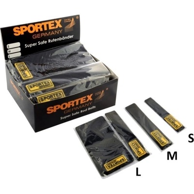 Sportex Stahovací pásky na pruty suchý zip S – Zboží Dáma