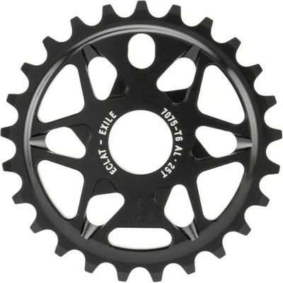 ECLAT prevodník Exile BMX Sprocket Black 25T BLACK