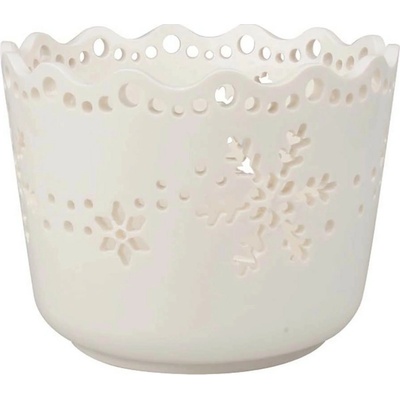Anděl Přerov Dekorační miska porcelánová 14 x 10,5 x 14 cm