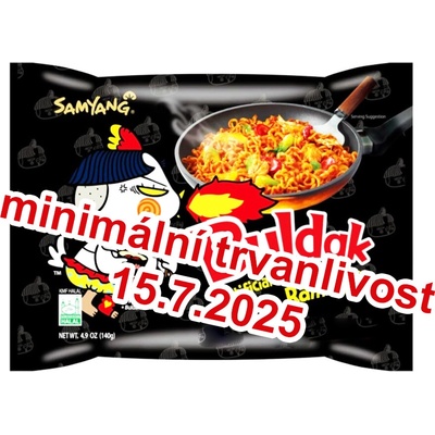 Samyang Buldak Hot Chicken Flavor Ramen 140 g – Zbozi.Blesk.cz