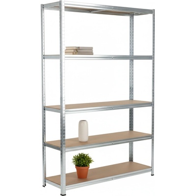 Mamutex Zinkovaný kovový regál Standard 1800x1200x400 mm – 5 políc