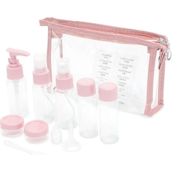 Kufreplus Cestovné fľaštičky TBK11 ružové 10 ks