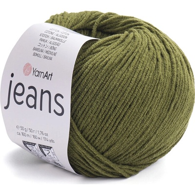 Yarn Art příze YarnArt Jeans 82 khaki