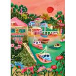 Pieces & Peace - Puzzle Polperro - 1 000 piese