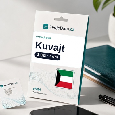 eSIM Kuvajt 1 GB / 7 dní