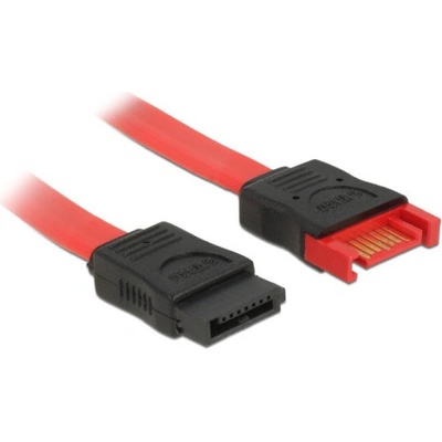 Delock Extension cable SATA 6 Gb/s male > SATA female 20 cm red
