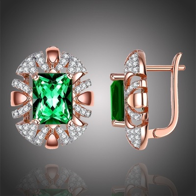 Éternelle Swarovski Elements Ashleigh E-KZCE312 zelená