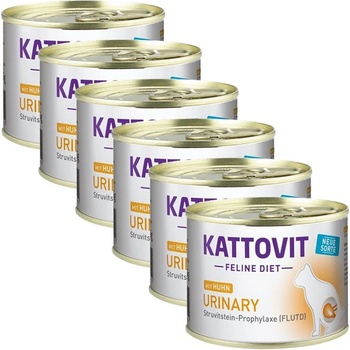 KATTOVIT Urinary консерви пиле 6 x 185 г