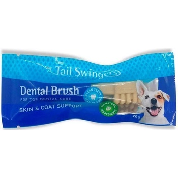 Image 1 of Tail Swingers® Дентално лакомство (четка за зъби) с грижа за кожа и козина