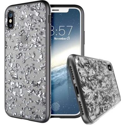 Prodigee Treasure Case - хибриден кейс с висока степен на защита за iPhone XS, iPhone X (тъмносив)