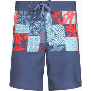 Quiksilver Surfsilk Hawaii Blocked 19" Crown Blue къси панталони за плуване за мъже