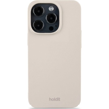 Holdit Калъф Holdit - Slim, iPhone 15 Pro, светлобежов (7330985159565)