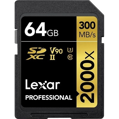 Lexar SDXC Pro 2000X 64GB LSD2000064G-BNNNG