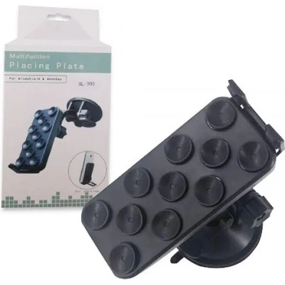 Foxgood Мултифункционална стойка с вендузи за кола hl-300 Черна (1595)