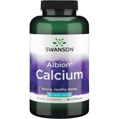 Swanson Albion Chelated Calcium 180 mg [180 капсули]