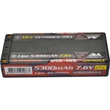 Arrowmax AM LiPo 5300 mAh Low Profile Petite 7.6 V 60C / 120C 5mm Si-Graphene AM-700721
