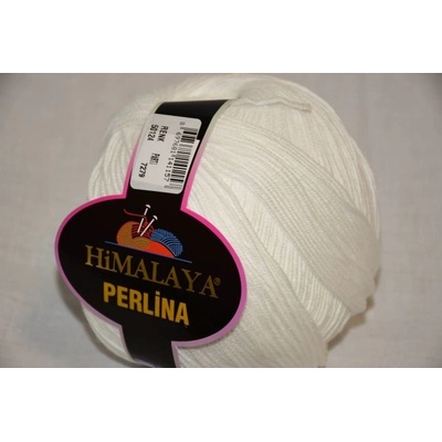 Himalaya Příze Perlina 124 bílá (není čistě bílá)