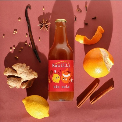 Bacilli Fermentovaná limonáda Cola BIO 330 ml