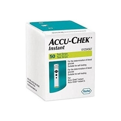Accu-Chek Instant 50 testovacie prúžky do glukomera 50 ks