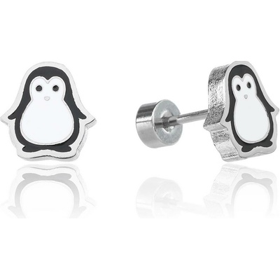 Jan Kos jewellery Náušnice z oceli STA-3977/SW00