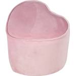 Roba Светлорозов кадифен бебешки пуф Lil Sofa - Roba (450130MA)