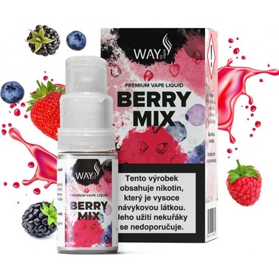 Way To Vape Berry Mix 10 ml 12 mg