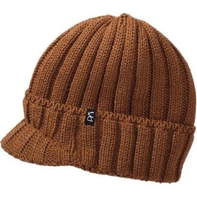 Pletex pletená čepice s fleecovou podšívkou M542 Oříšková