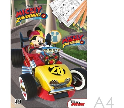 Mickey Mouse omalovánka