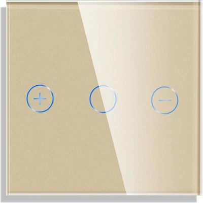 Smartvypínače Minipanel Touch Klasik stmívač Barva: Zlatá MSS-Z