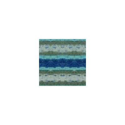 Himalaya Mercan Batik 59517 - modro šedý melír