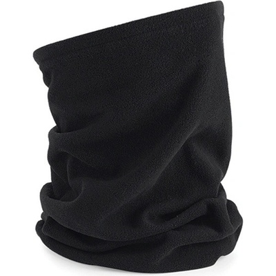 Beechfield Unisex fleecový nákrčník B930 Black 50 x 25 cm