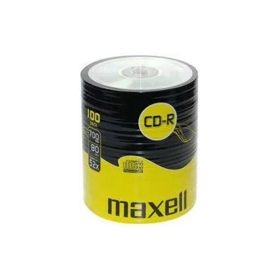 Maxell CD-R80 MAXELL, 700MB, 52x, 100 бр. , ML-DC-CDR80-100SHR
