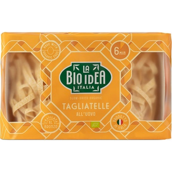 Bio Idea Tagliatelle semolinové vaječné těstoviny Bio 250 g