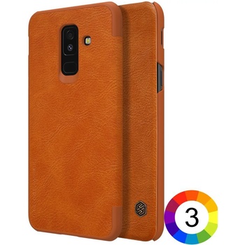 Image 1 of Samsung Galaxy A6+ (2018) Nillkin Кожен Калъф и Протектор