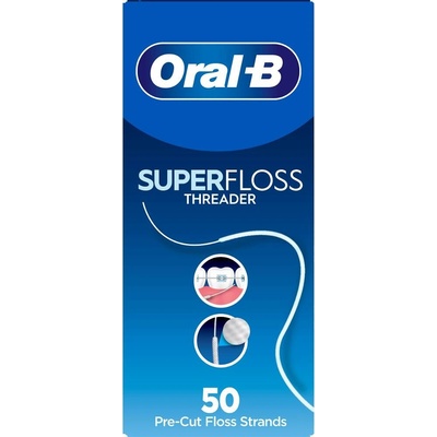 Oral-B Zubní nit Superfloss 50 ks – Zboží Dáma