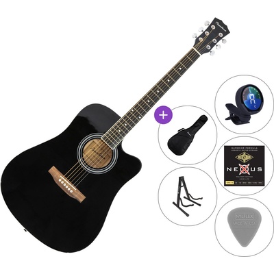 Pasadena SG028C SET 2 Black Акустична китара