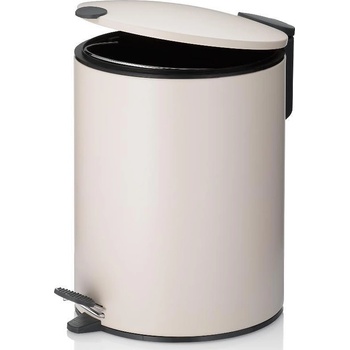 Kela Кош за отпадъци kela mats с педал (5 л) - бежов (kela 23704)