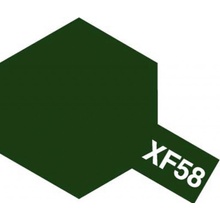 Tamiya Barva akrylová matná Olivová zelená Olive Green Mini XF-58
