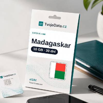 eSIM Madagaskar 10 GB / 29 dní - Madagaskar CKH453