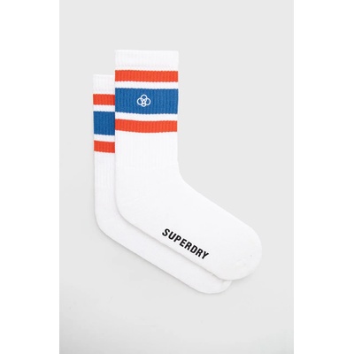 Superdry Чорапи Superdry мъжки в бяло (Y3110018A.6GZ)