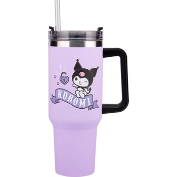 Paladone Чаша за път Paladone Animation: Sanrio - Kuromi, 900 ml (PP14604KUR)