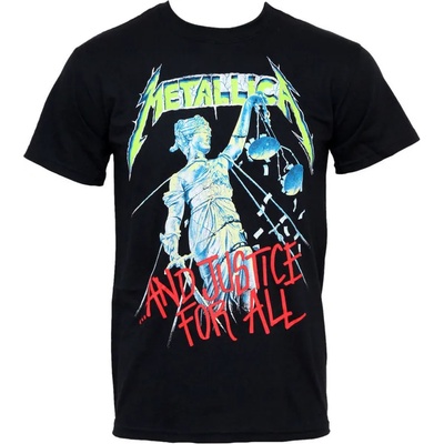 ROCK OFF мъжка тениска Metallica - И Правосъдие за всичко - RTMTLTSBAJU